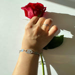 Load image into Gallery viewer, Fashionable Handmade Button Bracelet In Sterling Silver - Nili Gem