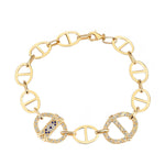 Load image into Gallery viewer, Mariner Bracelet in Gold Vermeil - Nili Gem