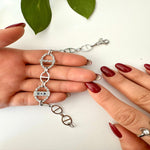 Load image into Gallery viewer, Mariner Bracelet in sterling silver - Nili Gem