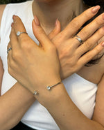 Load image into Gallery viewer, Tail Ring In Sterling Silver - Nili Gem