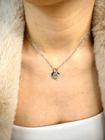 Load image into Gallery viewer, Heart Lock Necklace In Sterling Silver - Nili Gem
