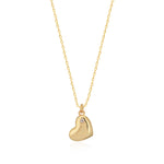 Load image into Gallery viewer, Heart Pendant And Chain necklace In Gold Vermeil - Nili Gem
