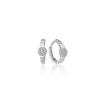 Load image into Gallery viewer, Hoop Earrings In Sterling Silver - Nili Gem
