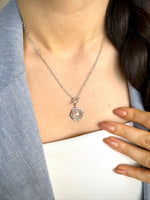 Load image into Gallery viewer, Magic Heart Pendant &amp; Chain Necklace In Sterling Silver - Nili Gem
