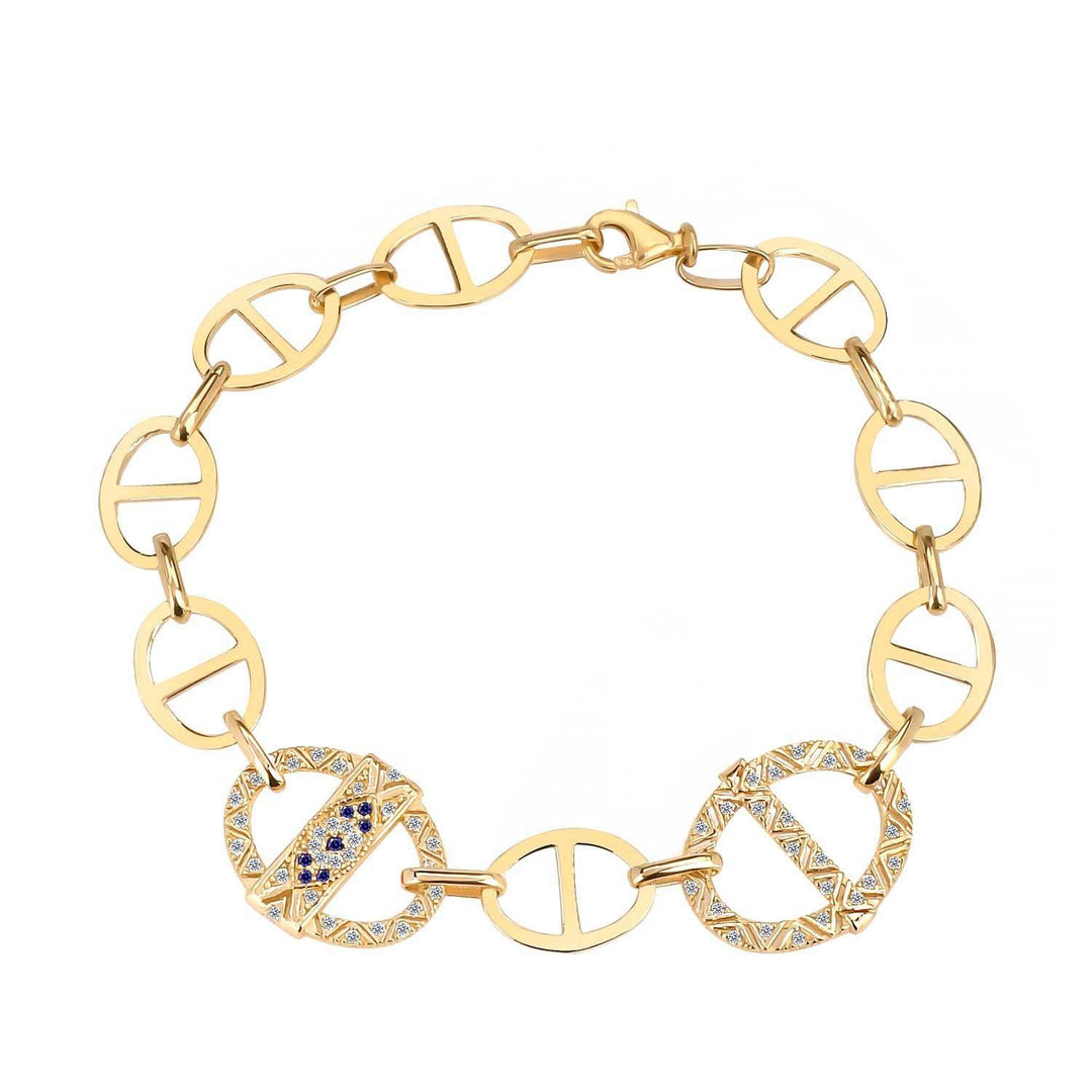 Mariner Bracelet in Gold Vermeil - Nili Gem