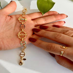 Load image into Gallery viewer, Mariner Bracelet in Gold Vermeil - Nili Gem
