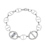 Load image into Gallery viewer, Mariner Bracelet in sterling silver - Nili Gem
