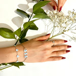 Load image into Gallery viewer, Timeless Evil Eye Bracelet In Sterling Silver - Nili Gem
